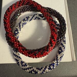 Handmade Humble Hilo Multicolor Beaded Bracelets